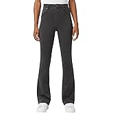 HUE Womens Ultra Soft High Waist Denim Baby Bootcut Leggings