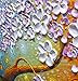 Asdam Art Paintings- 24x48 inch Flower Canvas Painting Hand Painted 3D Abstract Canvas Large Wall Art for living room Purple