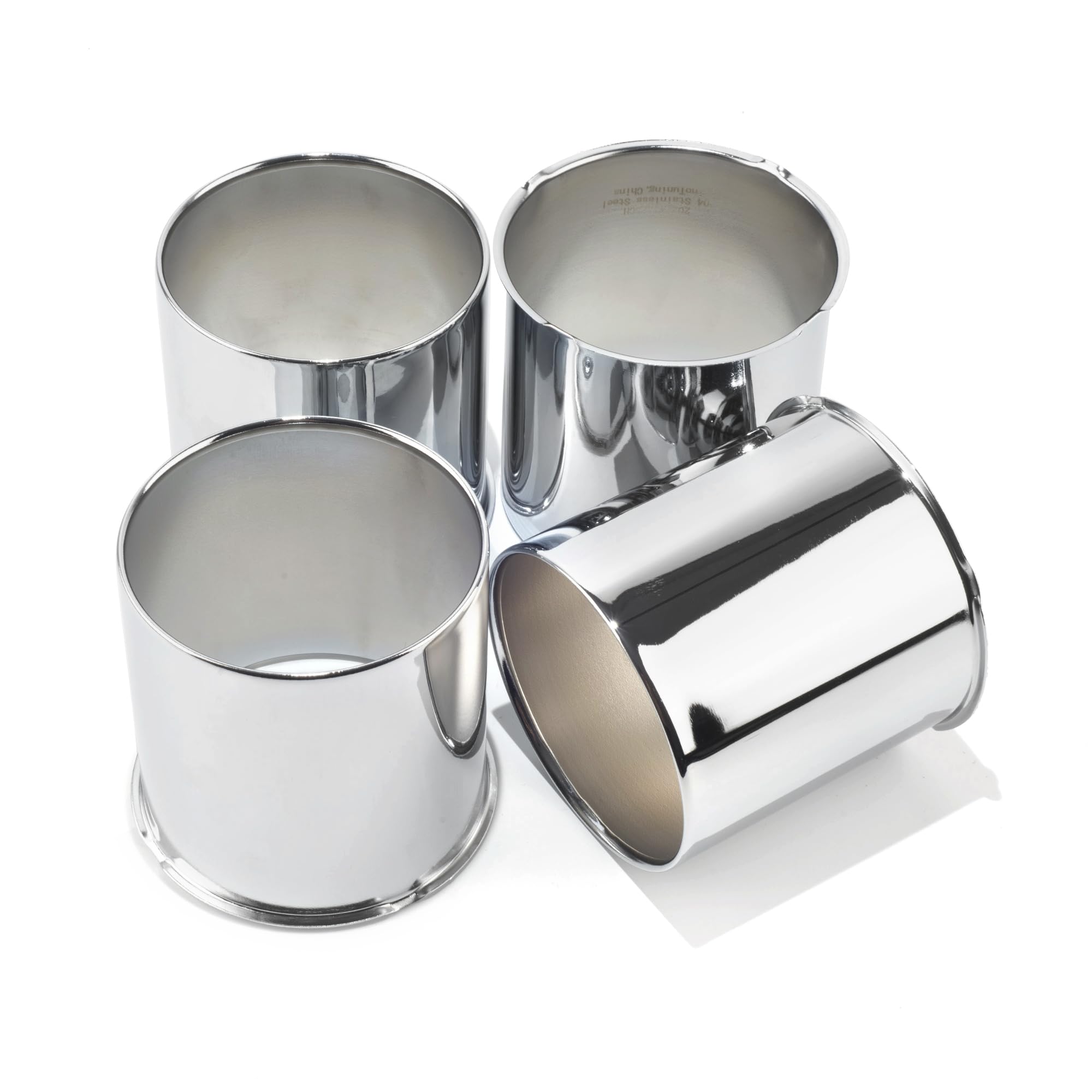 Photo 1 of Rheedal 4Pcs 4.25inch Stainless Trailer Wheel Center Caps Push Through 4.25" Bore 4.22" Tall Open End Hub Cap for Truck SUV RV Wheel Rim, Chrome Wheel Cover