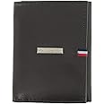 Tommy Hilfiger Men's Tri-Fold Wallet 3-Fold Wallet (Brown)
