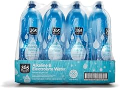 365 by Whole Foods Market, Alkaline and Electrolyte Water, 1.5L 100% Recycled Plastic Bottles, 12 Pack