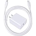 USB C Fast Charger for Google Pixel 9a 9 Pro XL Fold 9 8a 8 Pro 7a 7 7 Pro 6 6 Pro 6a 5 4 4a 4XL 3a 3XL 2 XL, Samsung Galaxy A16 A15 A14 5G S25 S24, 20W 3A PD Power Adapter with 6FT Type C to C Cable