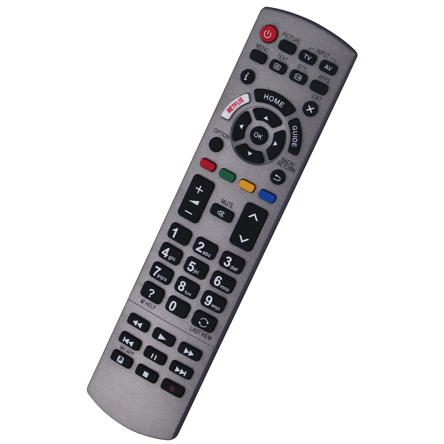 VINABTY Replacement Remote Control N2QAYB001178 Sub N2QAYB001180 Suits for Panasonic LED TV TX-32FSW504S