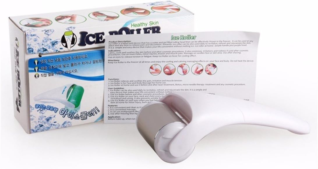 Prosmart - Ice Roller for Face and Body Massage, Eye Puffiness, Cold Therapy Pain Relief Ice Roller with Stainless Steel…
