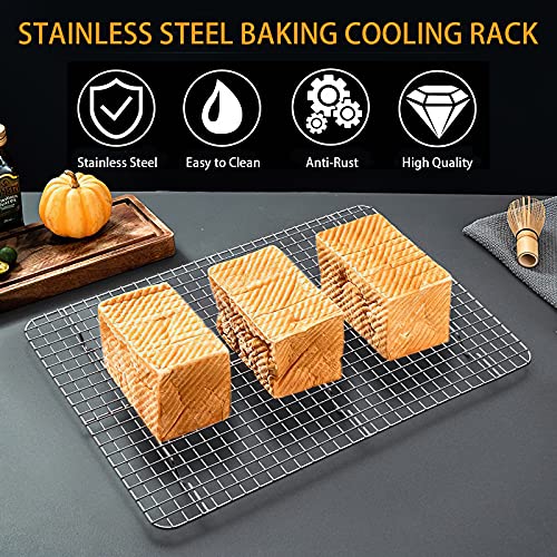 Estmoon Cooling Rack Stainless Steel, Cooling Racks for Baking, 16.5