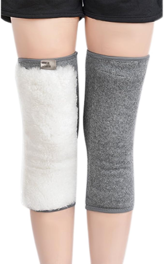 Cashmere Wool Knee Brace Pad Winter Thermal Knee Warmer Sleeve Support Protector