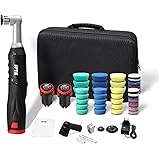 SPTA Cordless Mini Car Polisher, 12V Micro Cordless Scratches Killer Car Polisher RO/DA Mini Car Polisher for polishing, Sand