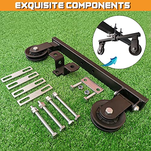 Upgraded Cable Pulley System Gym, LAT Pull Down Machine for Home Gym