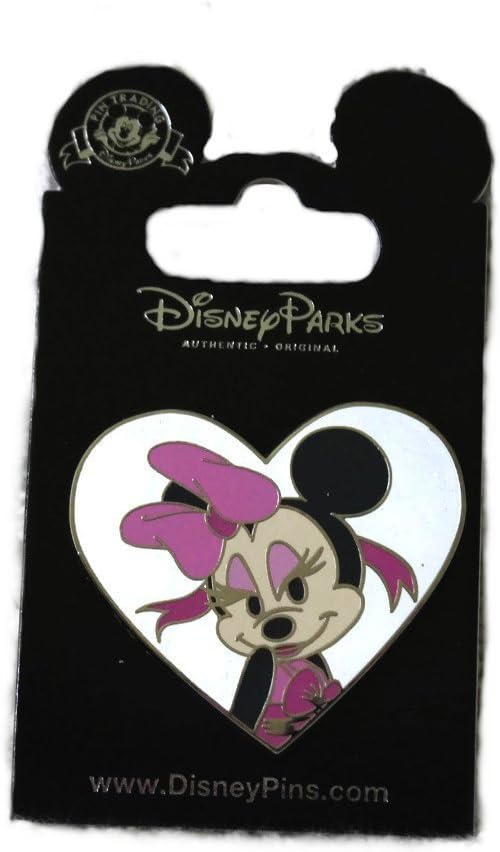 Disney Parks Pin Minnie Mouse Heart 2016