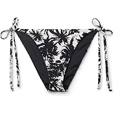 CALZEDONIA String Swimsuit Bottoms Palms