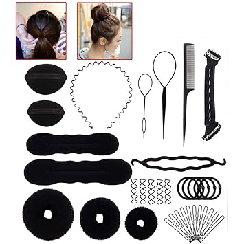 Amazon Com 15 Pcs Hair Styling Accessories Kit For Hair Style