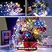 LED String Lights ITERY Multi Color Starry Lights 33ft 100 LED Decorative Christmas Lights Battery Powered Silver Cooper Wire Lights for Patio Gate Christmas Tree or Bedroom Living Room Party Wedding