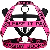 JOCKMAIL Mens Fitness Harness Shoulder Strap Mens Fitness Body Chest Half Harness Athletic Shoulder Strap Harness