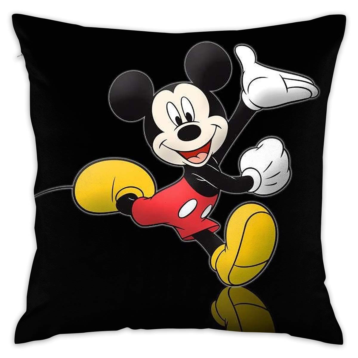 Amazon Com Chling Happy Mickey Mouse Decorative Square Throw