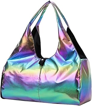 holographic duffle bag