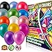 PartyShowtime Assorted Latex Balloons 12 inch Pack of 154 Multicolor Thick Latex Party Balloons for Helium or Air Use Ideal for Birthdays Weddings Graduation Ceremonies Bridal and Baby Shower