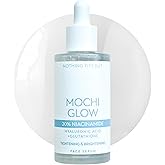 NOTHING FITS BUT Mochi Glow 20% Niacinamide Serum for Face, Pore Tightening & Brightening Skin Serum with Hyaluronic Acid & Glutathione for Dark Spots & Fine Lines, Korean Skincare (50ml/1.7fl.oz.)