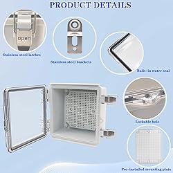 YETLEBOX Outdoor Waterproof Electrical Box Junction