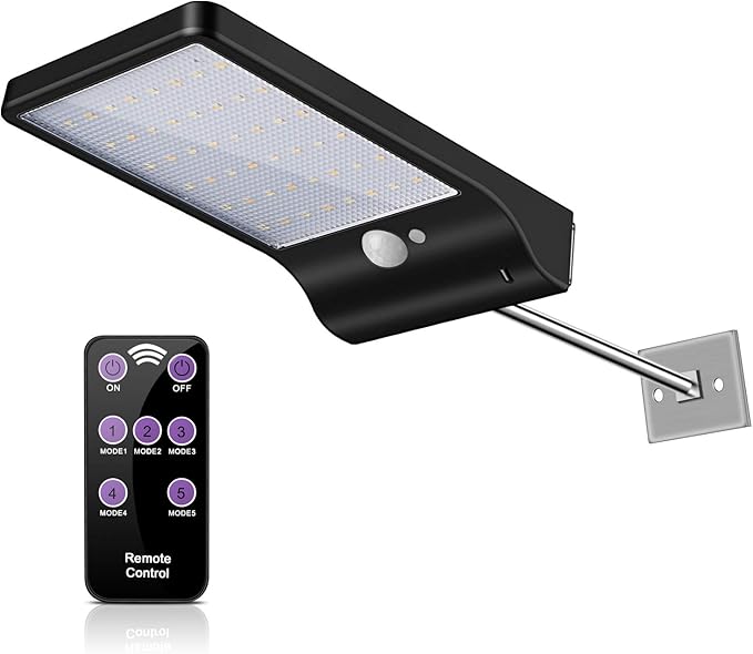 Lampes Solaires 48 LED avec ECHTPower Lampe Solaire