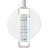 VELY VELY Glass Skin Ampoule – Glutathione & Vitamin B12 Hydrating Serum with 4 Types of Hyaluronic Acid – Brightening Glow Essence for Radiant, Smooth, Dewy Skin – 1.35 fl oz / 40ml