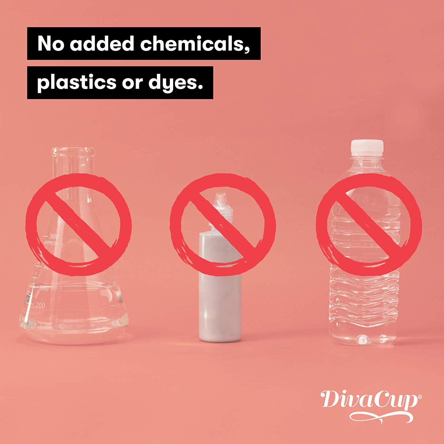 DivaCup - Menstrual Cup - Feminine Hygiene - Leak-Free - BPA Free - Model 2: Health & Personal Care