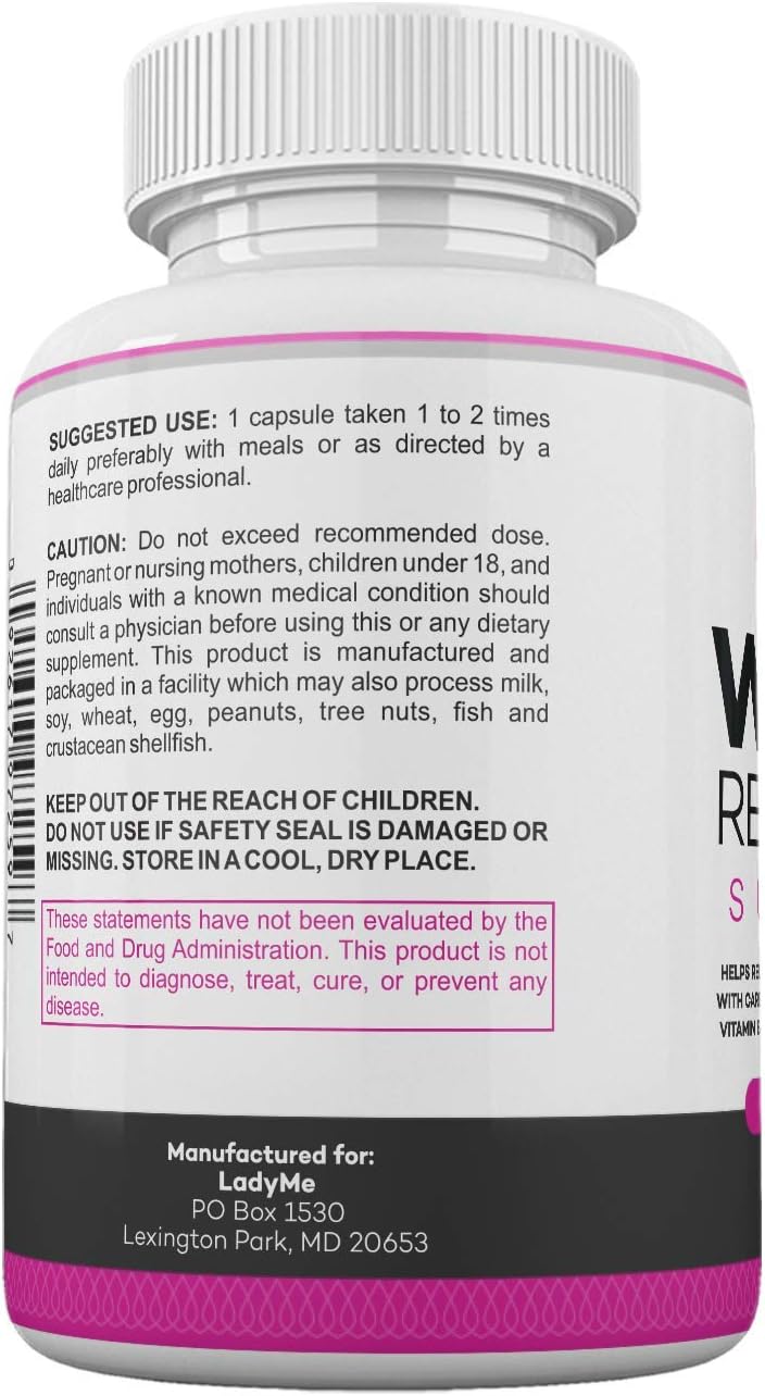 Water Retention Pills for Women Bloating Relief with Vitamin B6