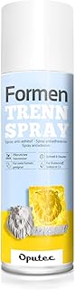 Oputec 500ml Formen-Trennspray für kreative Anwendungen: Formen-Trennmittel mit Anti-Haft-Wirkung für Kunststoffformen, Silikonformen, Kreativbeton - Made in Germany