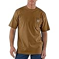 Carhartt Men's Loose Fit Heavyweight Short-Sleeve Pocket T-Shirt (Also Available in Big & Tall)