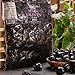 AUZOUD Oil & Salt Cured Black Olives, Whole, 100% Natural, Supports North African Women Farmers, 4.4 lb