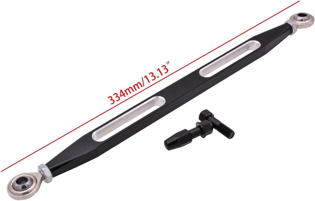 TUINCYN Black Deep Cut CNC Shift Linkage Gear Shift Lever for Harley Street Tour Glides Electra Trikes (1980-2021) - Image 3