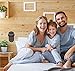 Wasserstein Sturdy Wall Mount for Amazon Echo 2nd Generation - Protect and Stabilize Your Echo (Black)