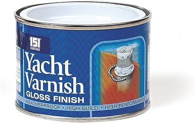 151 Yacht Varnish Gloss 180ml - Interior Exterior Wood Protection Durable Finish