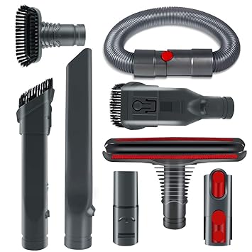 E Luo Attachments Tools Kit For Dyson V11 V10 V10 Absolute V8 V8 Absolute V6 V7 Dc58 Dc59 Floor Accessories Including Extension Hose Combination