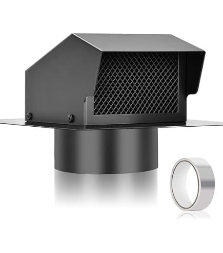 DUNDAS JAFINE DB4ZW Dryer Vent Draft Blocker, White - Clothes