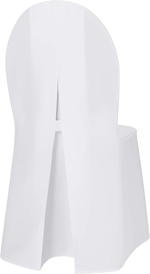 Hussenkönig Stuhlhussen Strechhusse Stuhlüberzug Stuhlbezug Hussen Stuhlhusse Bankett Hochzeit Stuhlüberwurf Weiß