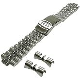 [Seiko] SEIKO watch band 22mm stainless steel braceband (belt) overseas model SKX007, SKX009 genuine 44G1JZ