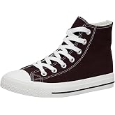 CUSHIONAIRE Women's Vance high top Canvas Sneaker +Memory Foam