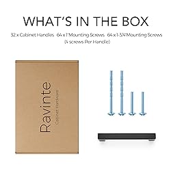 Ravinte 32 Pack 4 Inch Kitchen Square Cabinet