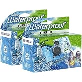 Fujifilm QuickSnap 800 Waterproof 35mm One-Time-Use Disposable Camera, 27 Exposures 2-Pack