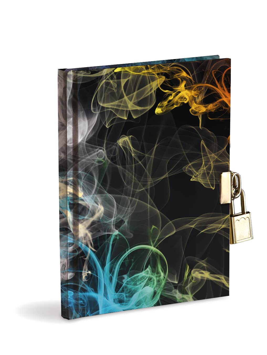 Mareli Secret Diary 14.5 x 18.5 cm Multi-Coloured with Metal Lock and 2 Keys