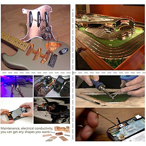 Wesy New Multi-Purpose CU Copper Foil Tape 2-Inch x 22 Yards (50mm x 20m) - Thumbnail 2