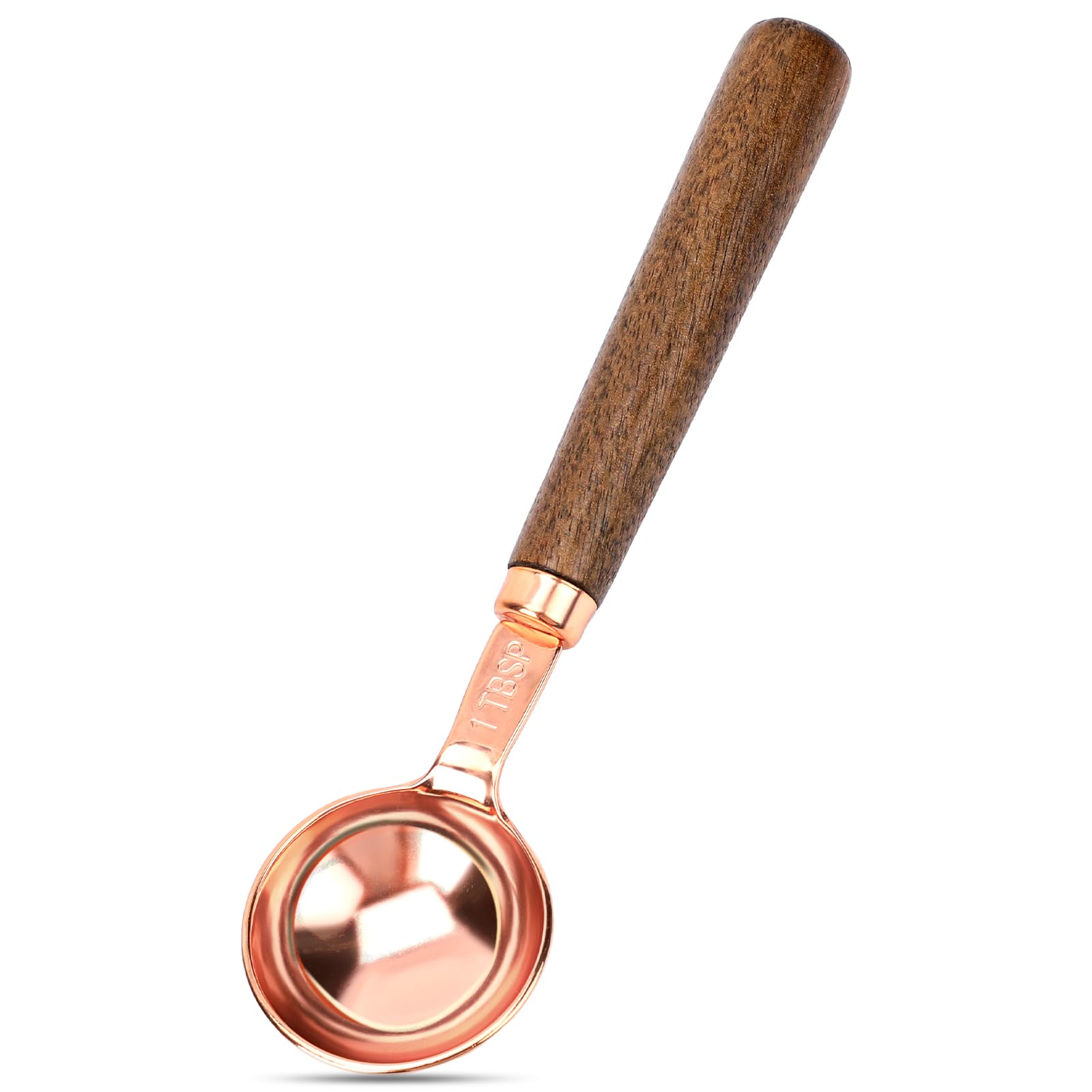 6.7 inch 1 Tablespoon Coffee Scoop for Ground Coffee Wood Long Handle Coffee Bean Scoop Tea Scoop Measuring Spoon,1 tbsp