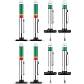INBOF 8 Pack Tire Tread Depth Gauge, Color Coded Tire Depth Gauge Tool 32nds
