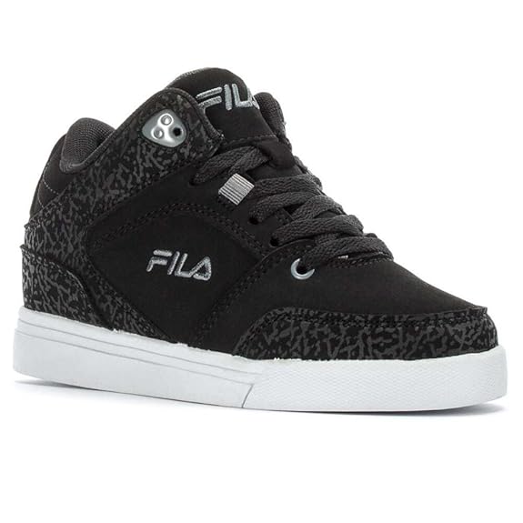 Buy Fila Kid�s Falina Casual Sneakers, Black Leather