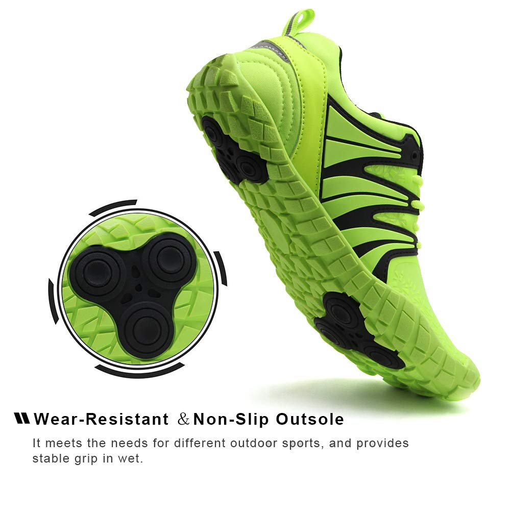 Oranginer Men's Barefoot Shoes - Big Toe Box - Minimalist Cross Training Shoes for Men