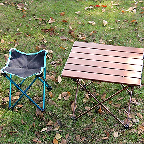 MIGHTYDUTY Outdoor Folding Camping Table Portable Camping Tableware Picnic Camp BBQ Storage Bag M Coffee - Thumbnail 5