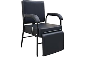 WINEDYOUNG Reclining Shampoo Chairs Adjustable Height Shampoo Chairs for Salon Barber Chair Hair Stylist Chair Recline Salon Chair Spa Beauty Equipment for Hair Stylists, Tattoo Artists, Cosmetologists