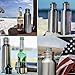 Stainless Steel Beer Bottle Cooler Insulated with Opener - Beer Bottle Holder by S&S - Cold Beer Keeper - Fits Most 12oz. Bottles. Includes a Keychain Carabiner + Neoprene Carrying Case + Gift Box.