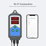 Inkbird ITC-306T-WiFi Aquarium Thermostat with Dual Output & Alarm view 5