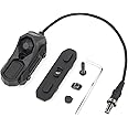 NECARL ModButton Remote Pressure Switch, Dual Function Weapon Light Switch with SF Plug for M300/M600 Tactical Flashlights, Fit for 20mm Picatinny Mlok Keymod Rail